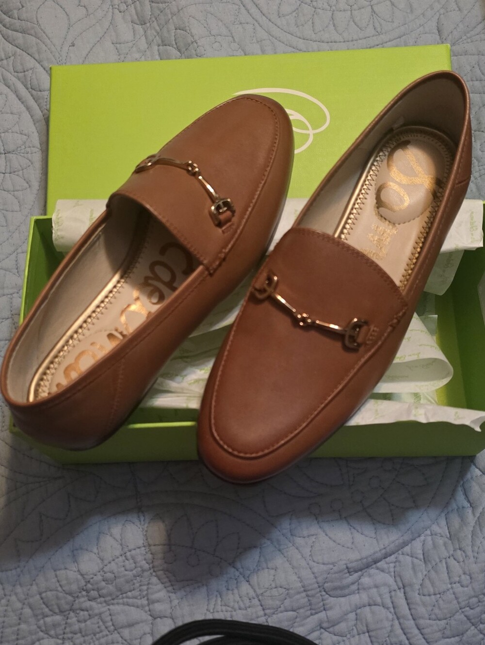 Sam Edelman Loraine Loafer – Saddle Leather, Women’s Size 5M NIB - Picture 6 of 7